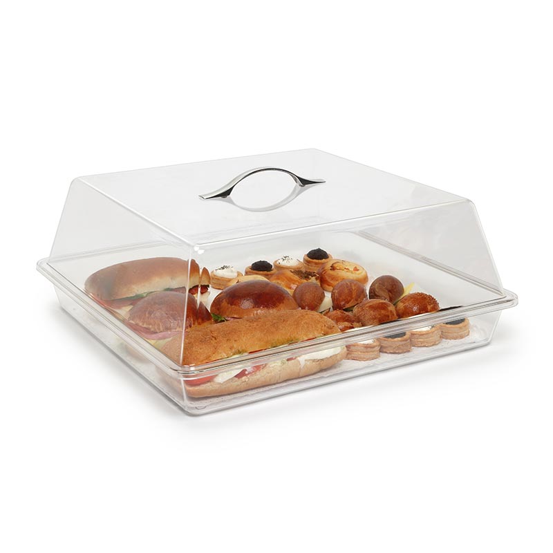 Bora Kare Pasta Kek Kabi Takim Metal 40x40 Kulplu Cm Plastik