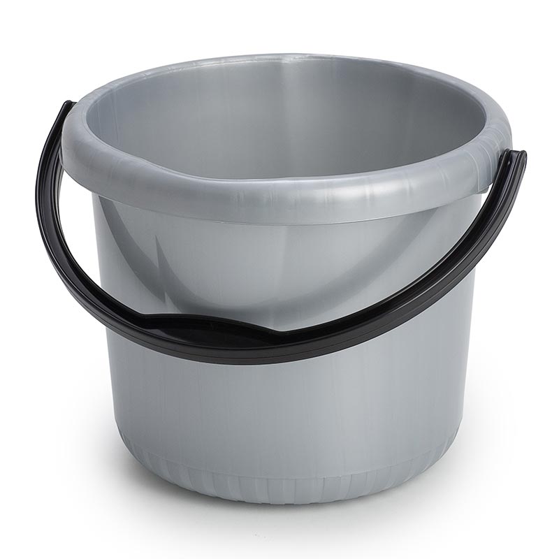 Bora Oluklu L Plastik Gri KOVA-5