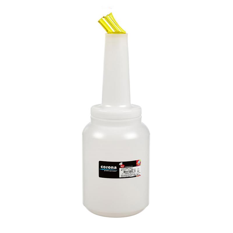 Bora Plastik Sos ve Kokteyl Şurup Dökücü, 2000 cc, Sarı — Bora Plastik