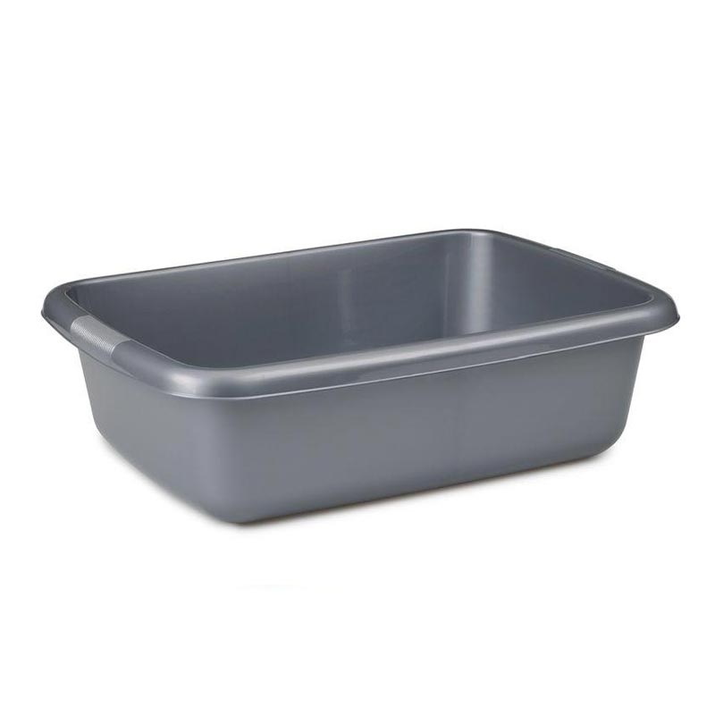 Bora Plastik Süper Badya, No: 4, 23.7 L, Gri — Bora Plastik
