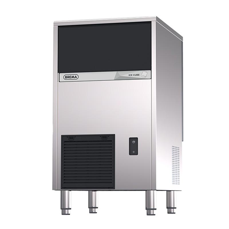 Brema Qube Hazneli Kup Buz Makinesi 48 Kg Gun Kapasiteli Temizleme Sistemi CB-425 Hc B Otomatik