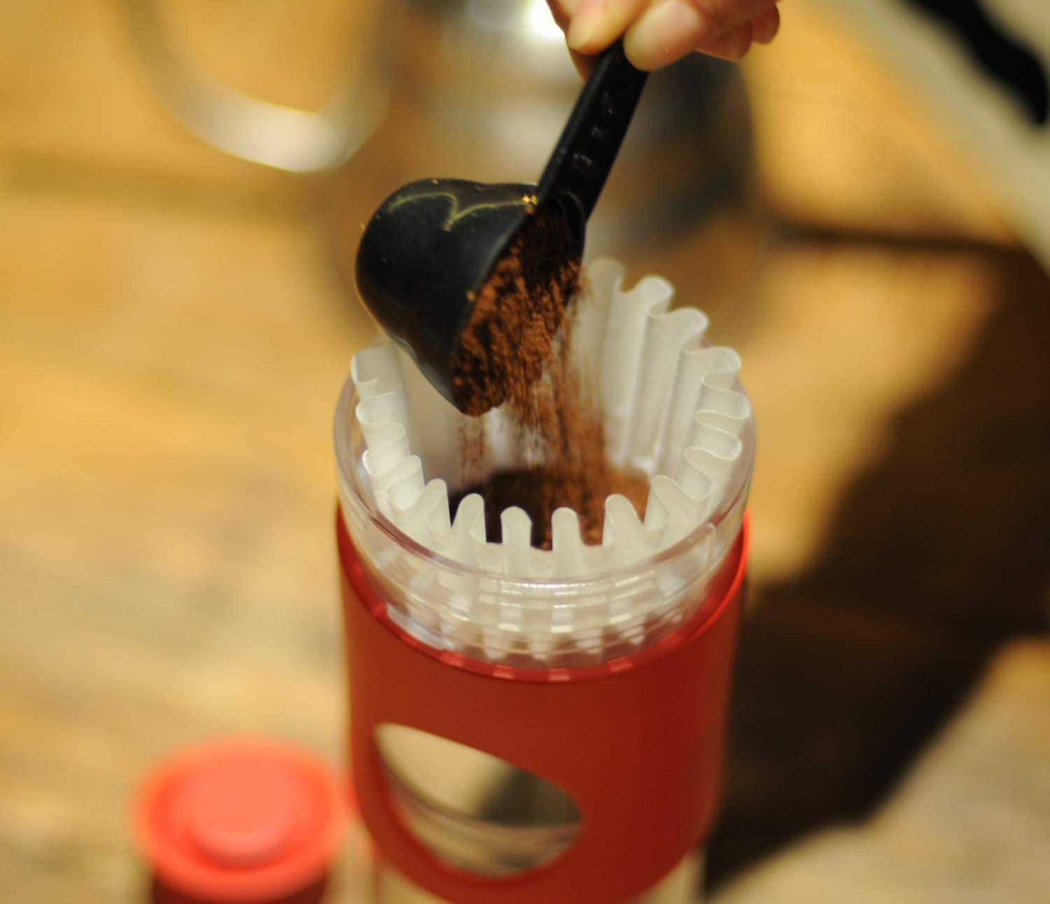 Cafflano Go-Brew Kahve Demleme Şişesi, Siyah — Cafflano — Görsel 2