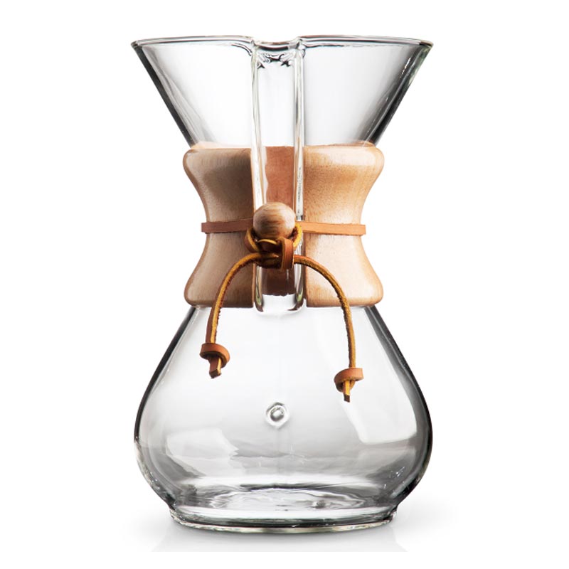 Chemex Ahşap Tutacaklı, 6 Cup 600 ml — Chemex — Görsel 2