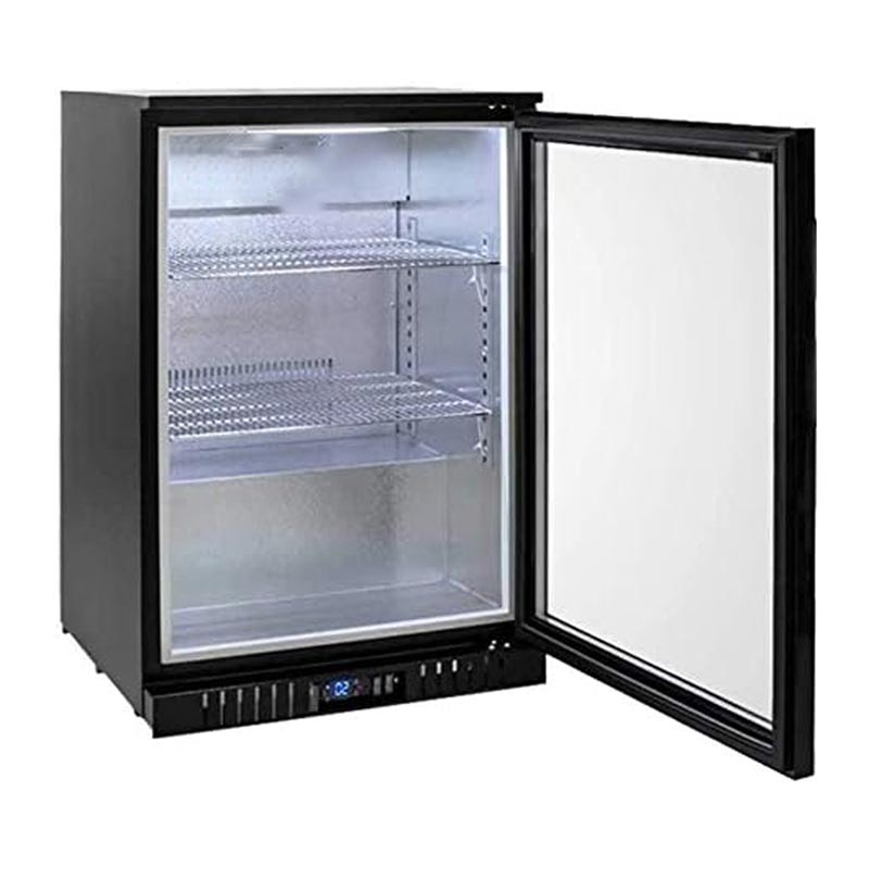 CSA CS-B-150 Bar Arkası Şişe Soğutucu Dolap, 110 L, Siyah — CSA Inox