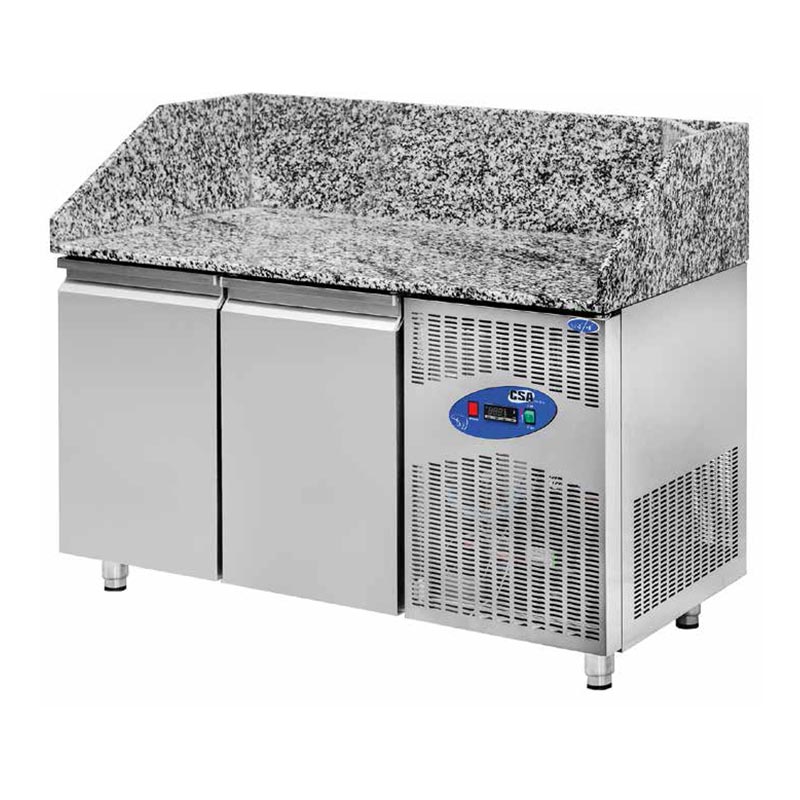 CSA CS-PIZ-150 Pizza Hazırlık Dolabı, Granit Tablalı, 380 L — CSA Inox
