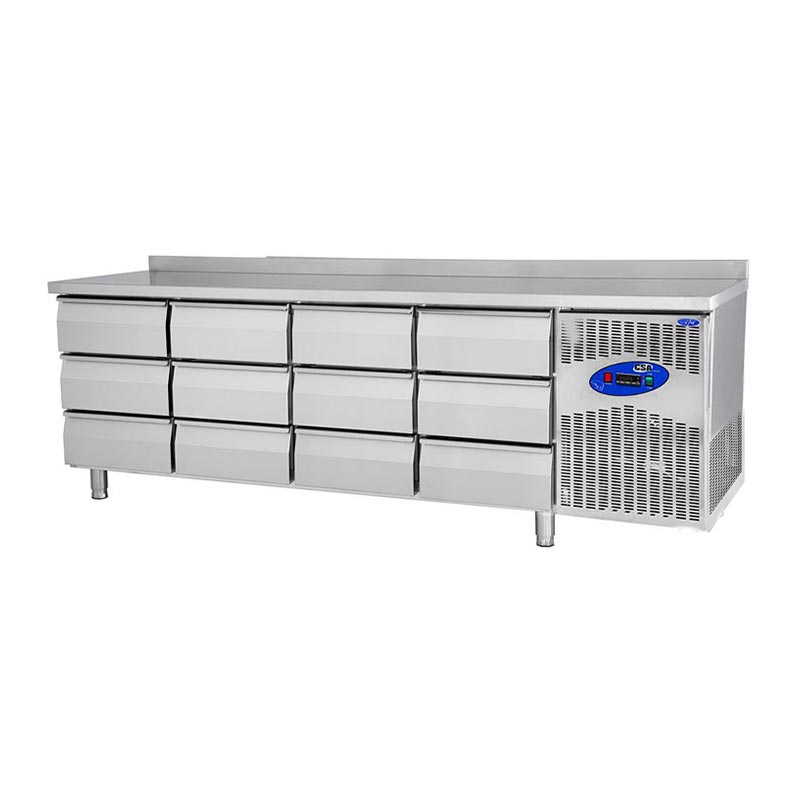 Csa Tezgah Tipi Buzdolabi 12 Cekmeceli 632 TEK-4 L Cs 700