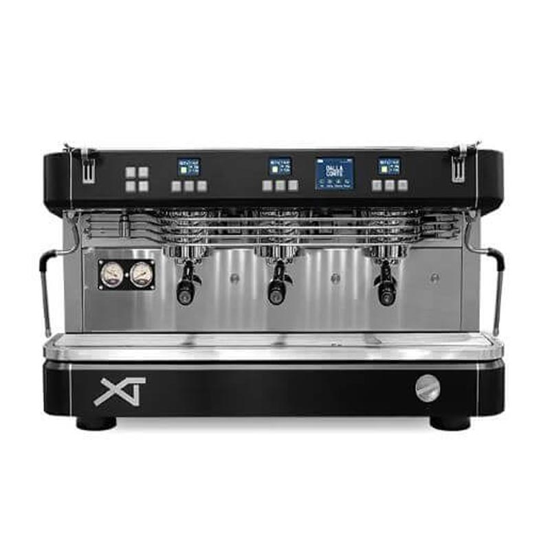 Dalla Xt Barista Espresso Kahve Makinesi Gruplu 3 Krom Corte Siyah