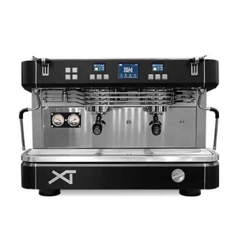Dalla Barista Espresso Kahve Makinesi Gruplu Krom 2 Corte Xt Siyah