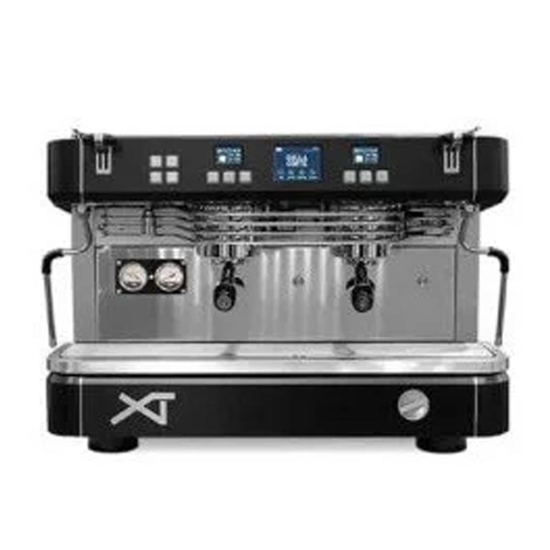 Dalla Xt Classic Siyah Espresso Kahve Makinesi 2 Gruplu Krom Corte