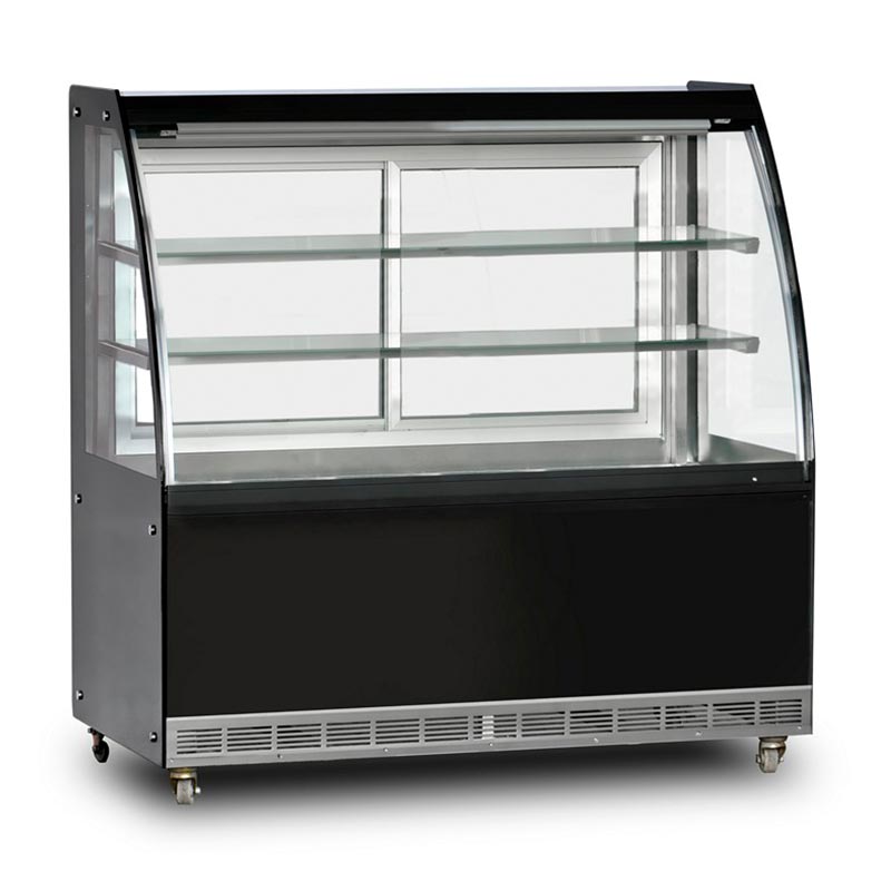 Dampak Bombe Camli Teshir Dolabi L 480 130x70x130 Cm ısitmali