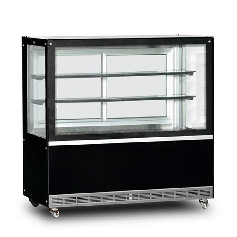 Dampak Duz Camli Teshir Dolabi L 562 130x70x130 Cm ısitmali