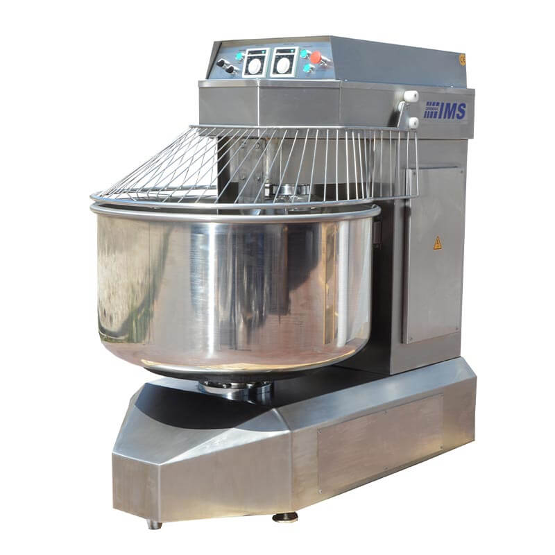 Dirmak ISM 2 Yönlü Paslanmaz Spiral Mikser, 2 Devirli, 2 Hız, 250 L — Dirmak