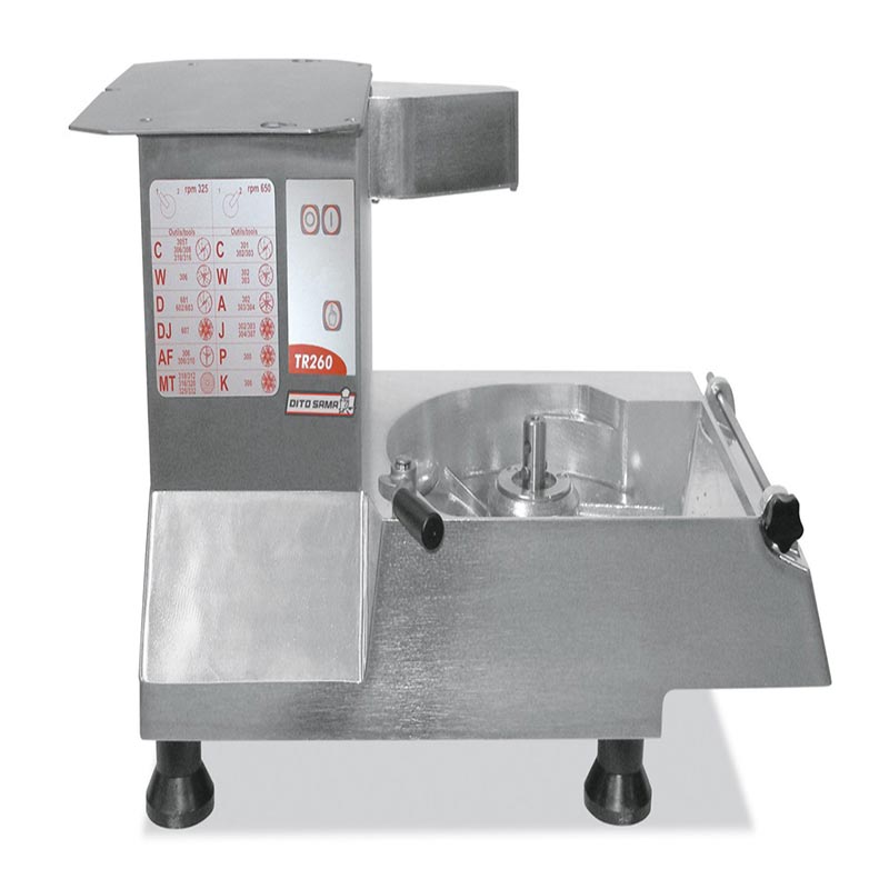 Dito Sama Sebze Kesme Makinesi Saatte 500 2500 Kg TR-260 Kapasiteli 60 Kg