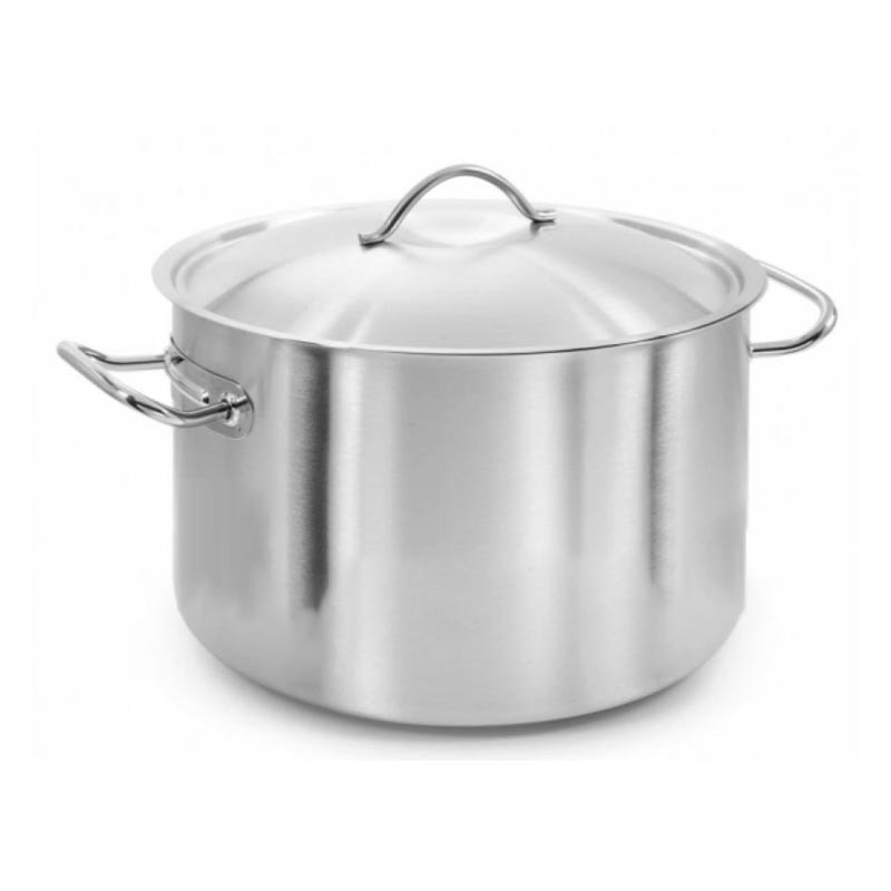 Dizdar Silindirik Tencere, Orta Derin, Kapaklı, 24x14 cm, 6.3 L — Dizdar