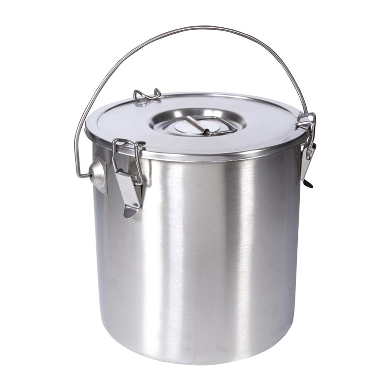 Dizdar Yemek Taşıma Kabı, Tabanlı, Kapaklı, Saplı, 22x24 cm, 9 L — Dizdar