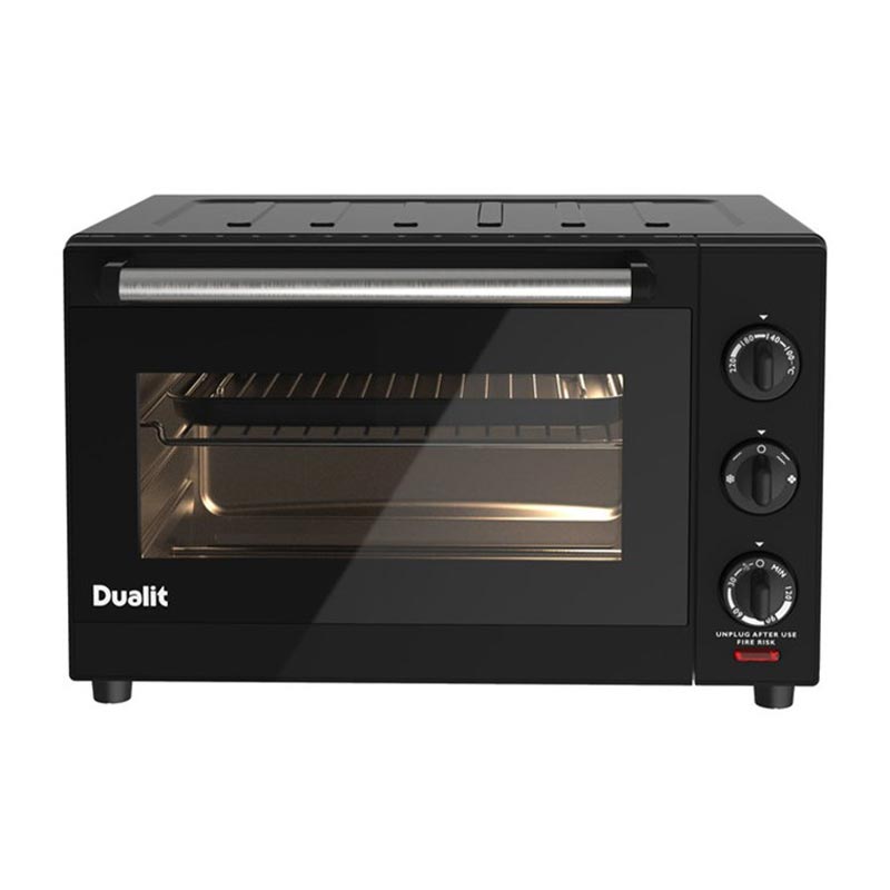 Dualit 89220 Mini Fırın, 22 L, 1600 W, Siyah — Dualit