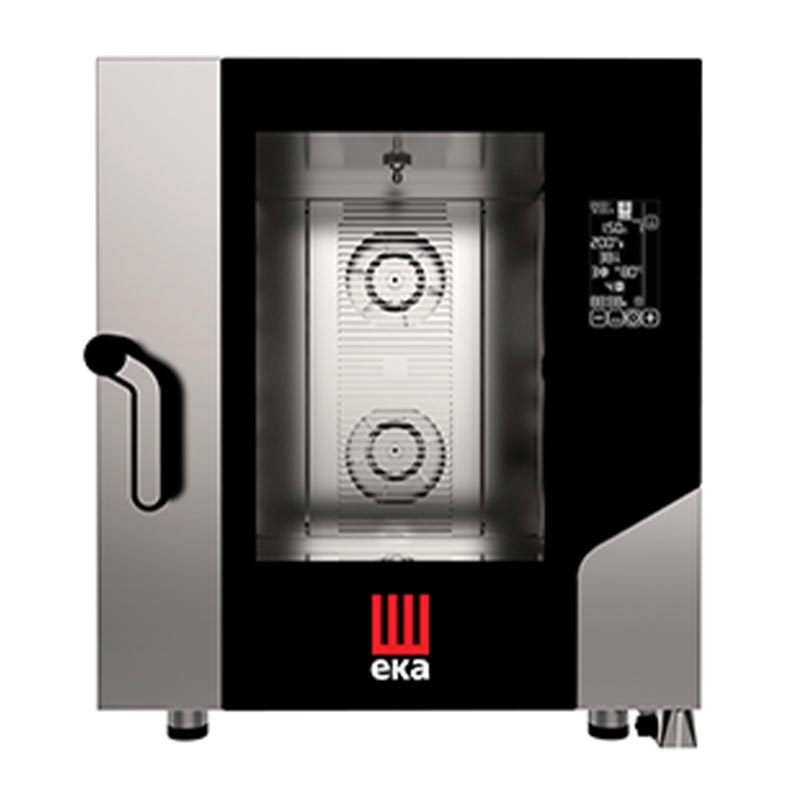 Eka Konveksiyonlu Elektronik Elektrikli Fırın Nemlendirmeli ADET-1 1 7 Gn Tepsi Kapasiteli