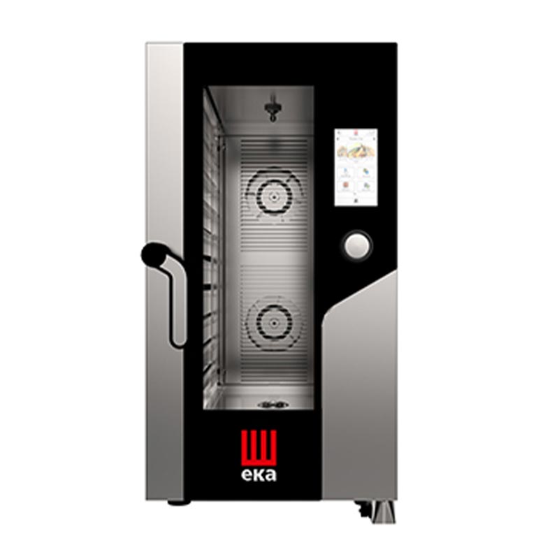 Eka C Ts Elektrikli Konveksiyonlu Dokunmatik Kompakt Fırın 10 ADET-1 1 MKF-1011 Gn Tepsi Kapasiteli