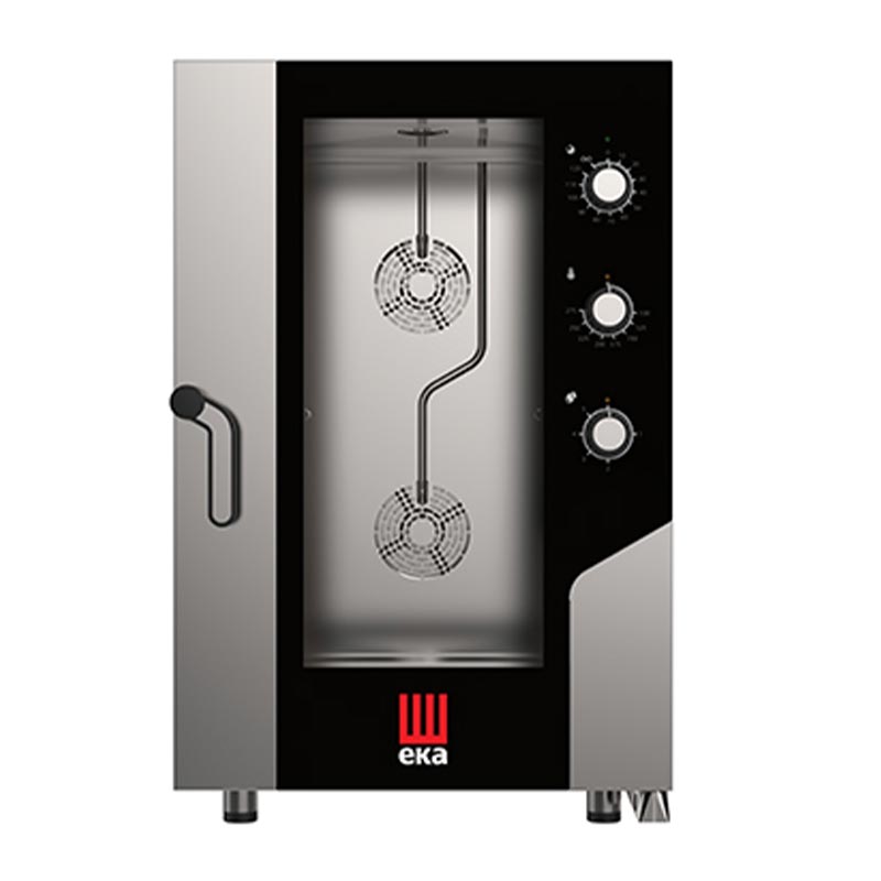 Eka MKF-1111 S Konveksiyonlu Elektromekanik Fırın Nemlendirmeli 11 ADET-1 1 Gn Tepsi Kapasiteli Elektrikli