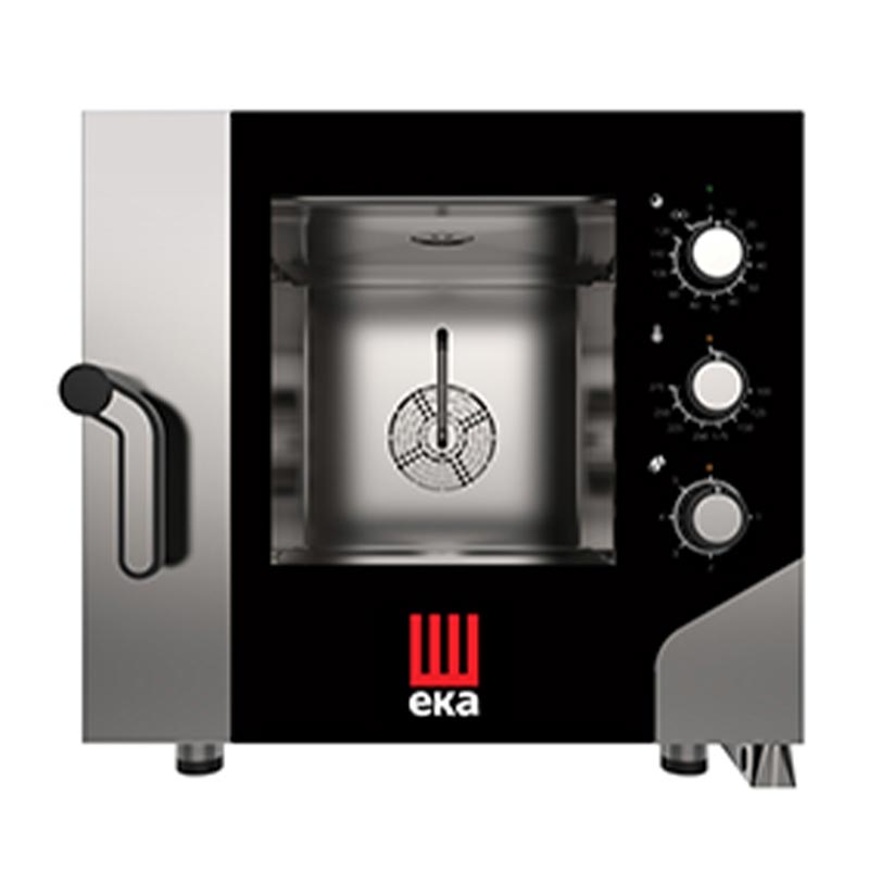 Eka MKF-511 S Konveksiyonlu Elektromekanik Fırın Nemlendirmeli 5 ADET-1 1 Gn Tepsi Kapasiteli Elektrikli