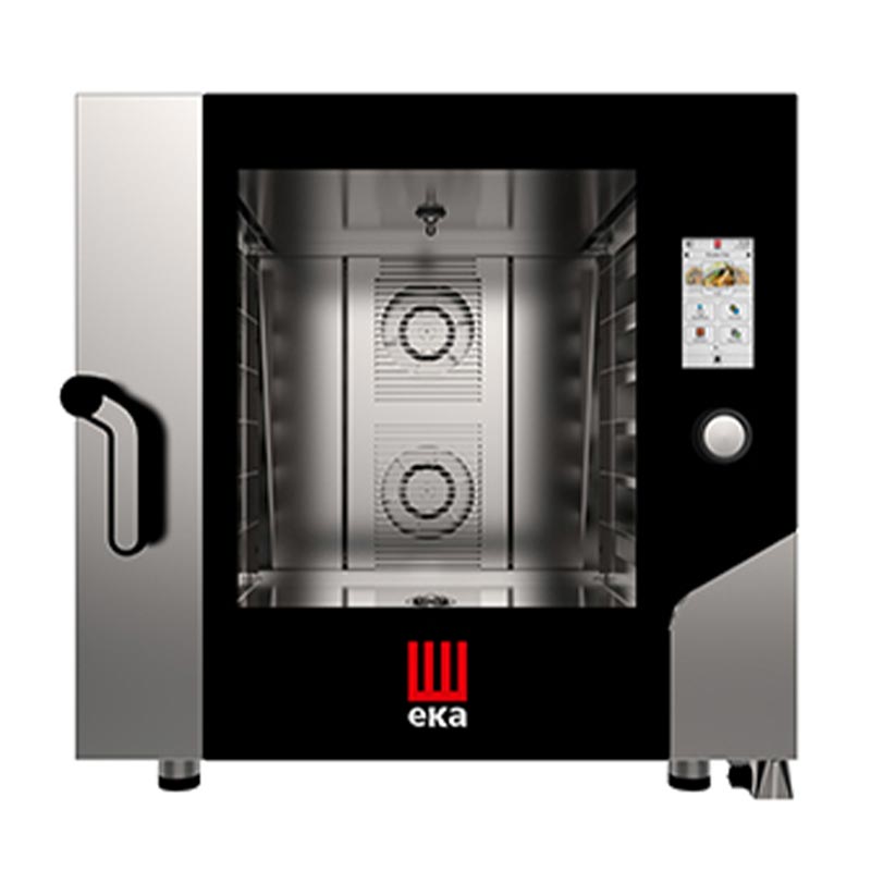 Eka Dokunmatik Fırın Nemlendirmeli 6 ADET-2 1 Gn Tepsi Kapasiteli MKF-621 Ts Konveksiyonlu Elektrikli