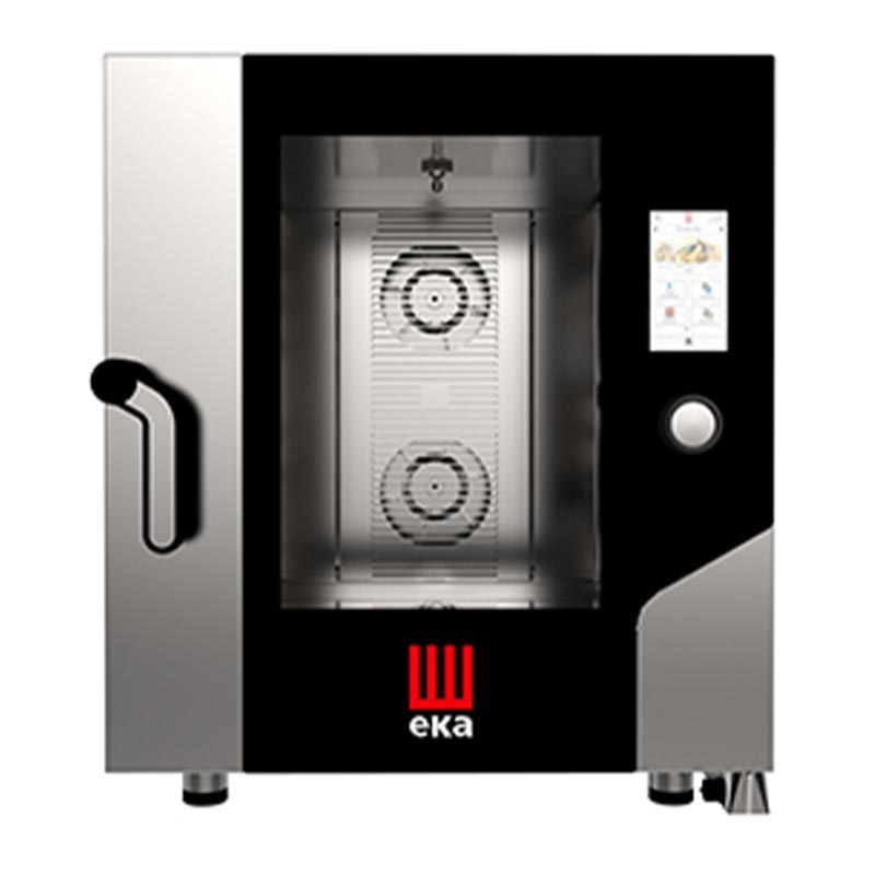 Eka Ts Konveksiyonlu Dokunmatik Fırın Nemlendirmeli 7 ADET-1 1 Gn MKF-711 Tepsi Kapasiteli Elektrikli