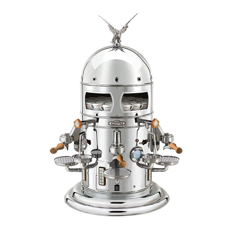 Elektra Belle Epoque Espresso Kahve 3 Makinesi Gruplu Krom