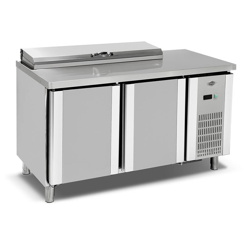 Empero 200.70.01-PSO Pizza ve Salata Hazırlık Buzdolabı, 3 Kapılı, 500 L — Empero