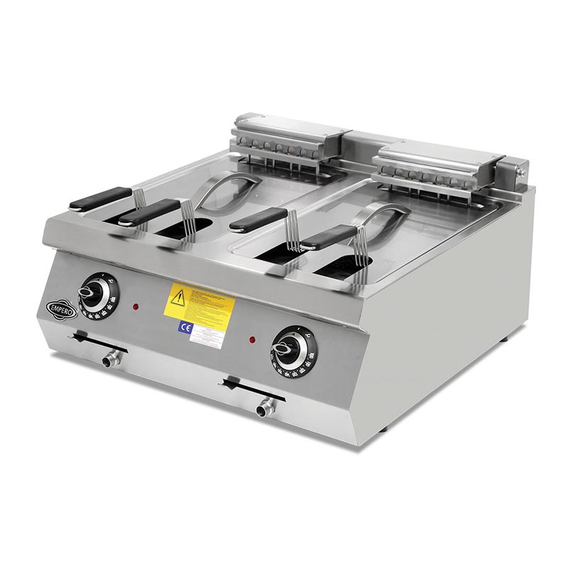 Empero 700 Plus Fritöz, 16+16 L, Elektrikli — Empero