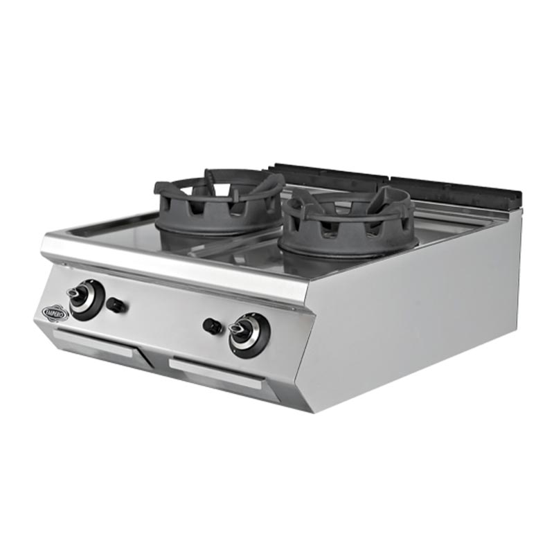 Empero 900 Plus 2 Brülörlü Set Üstü Wok Ocak, LPG'li — Empero