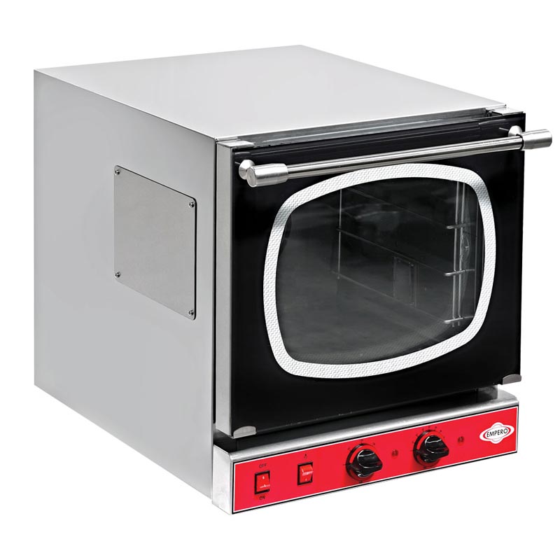 Empero Mini Konveksiyonlu Elektrikli Fırın Ustten Acilir 4 Tepsi PFE-423 Kapasiteli Emp U