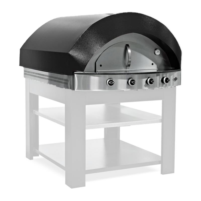 Empero PLF.PLS.D2.S Pizza Pide Fırını, 127x175x77 cm, Gazlı, Siyah — Empero