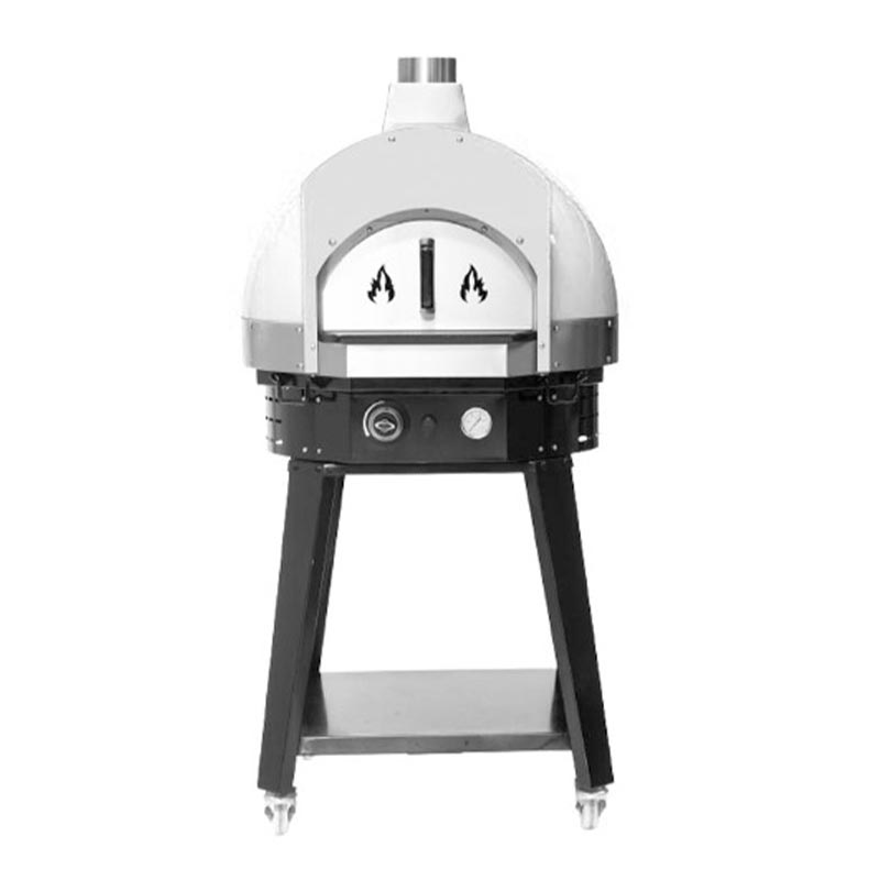 Empero SPO.H-70 Ev Tipi Taş Tabanlı Pizza Fırını, Gazlı, Beyaz — Empero — Görsel 3