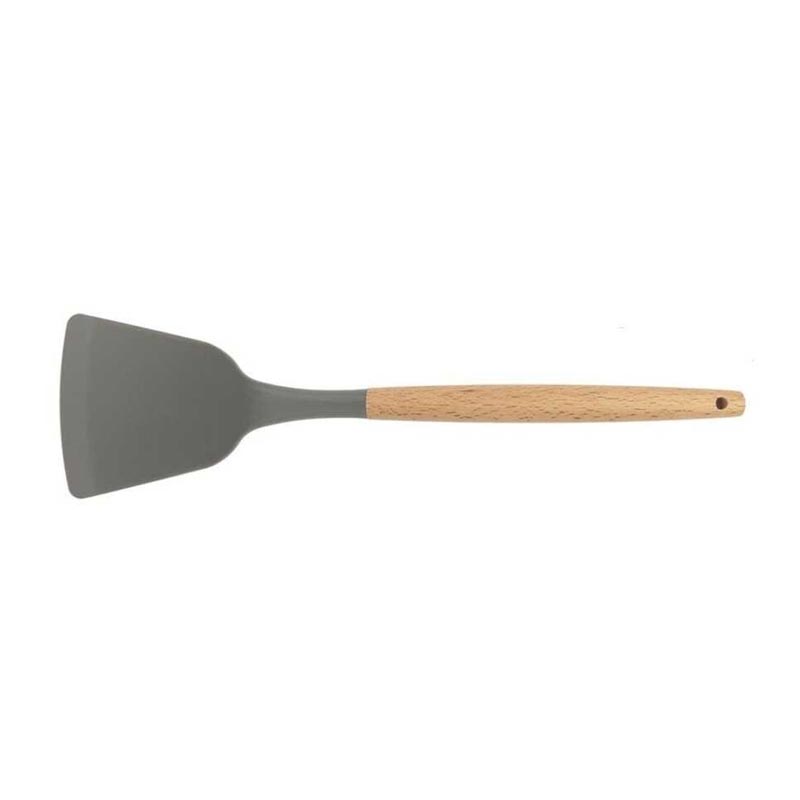 Epinox Silikon Servis Spatulasi 31 5 ASP-12 Cm Ahsap Sap
