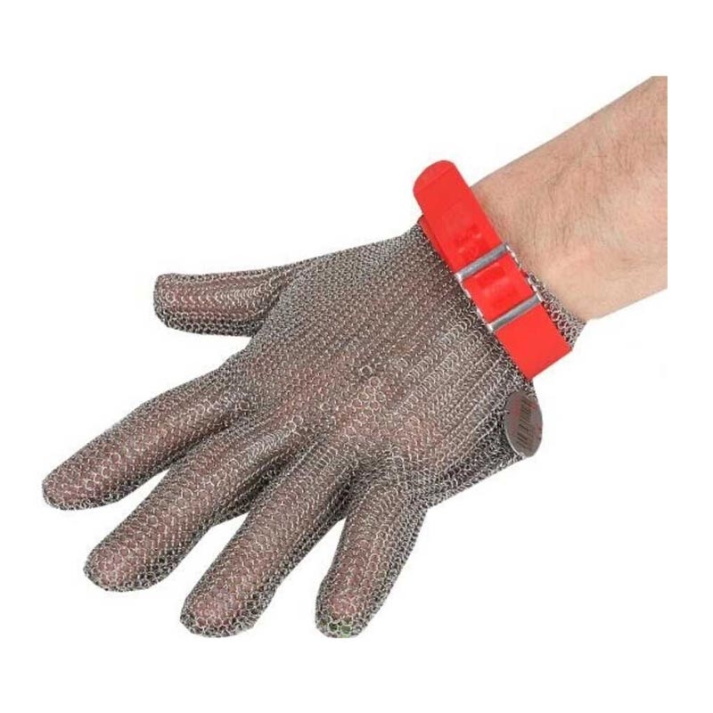 Epinox Niroflex M Çelik Eldiven, Kırmızı — Epinox