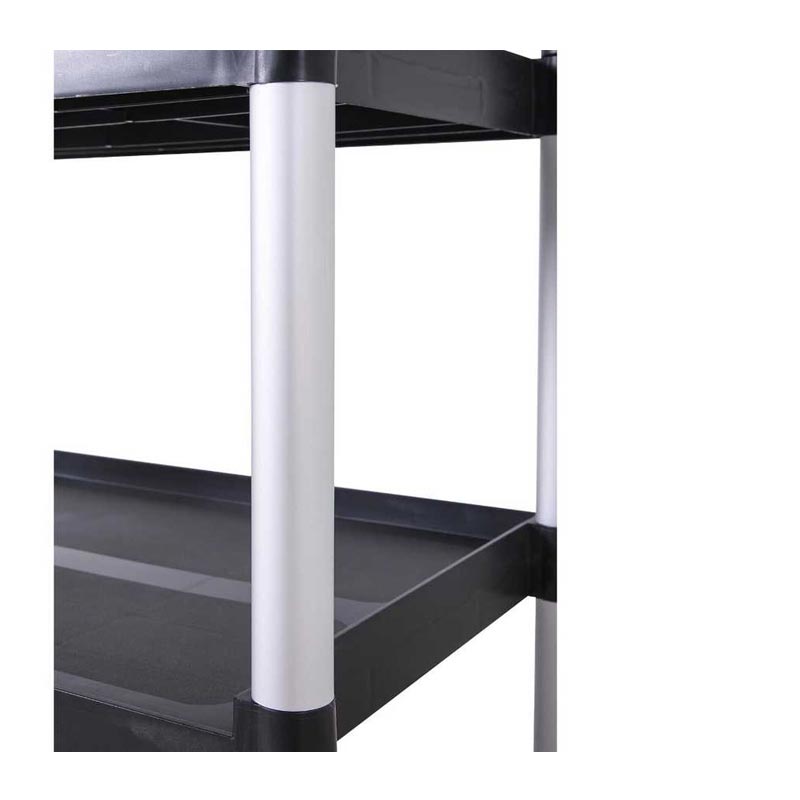 Epinox SAS-1 Plastik Servis Arabası, 103x50x96 cm, Siyah — Epinox — Görsel 4