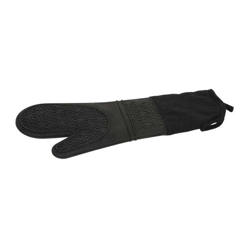 Epinox SLK-ELDS Silikon Yanmaz Fırın Eldiveni, 41.5 cm, Siyah — Epinox