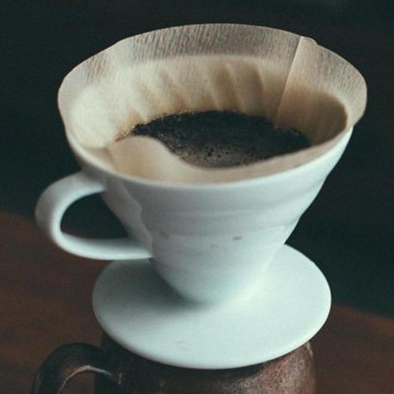 Escobarista V60 02 Seramik Dripper, Beyaz — Escobarista — Görsel 2