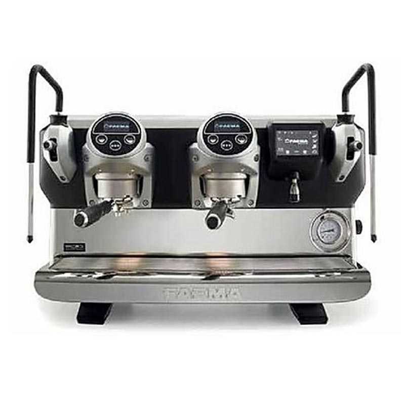 Faema Espresso Kahve Otomatik Makinesi 2 Gruplu E71 Gumus E Full