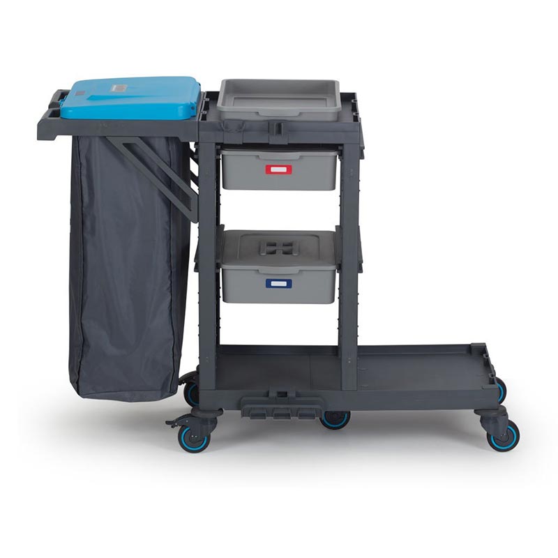 Fantom Cekmeceli Temizlik Arabasi Cop 314 Bolmeli Procart 2