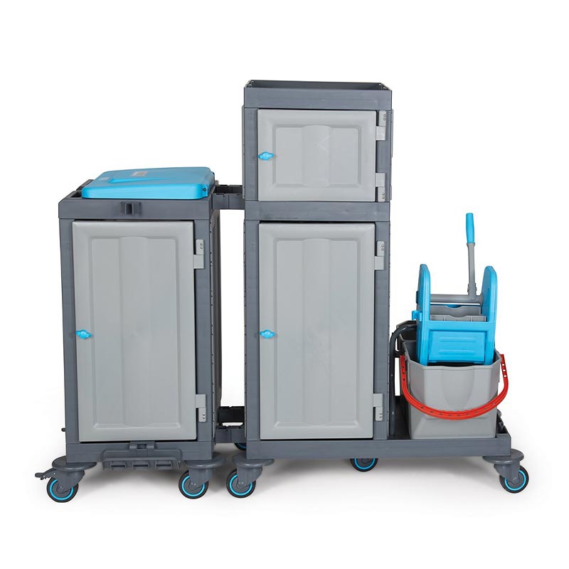 Fantom Procart Dolapli Pres Kovali 322sp Temizlik Arabasi Cekmeceli