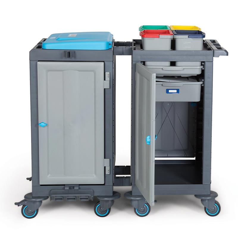 Fantom Aksesuar Takimli Temizlik Arabasi 3351sp Cop Bolmeli Procart