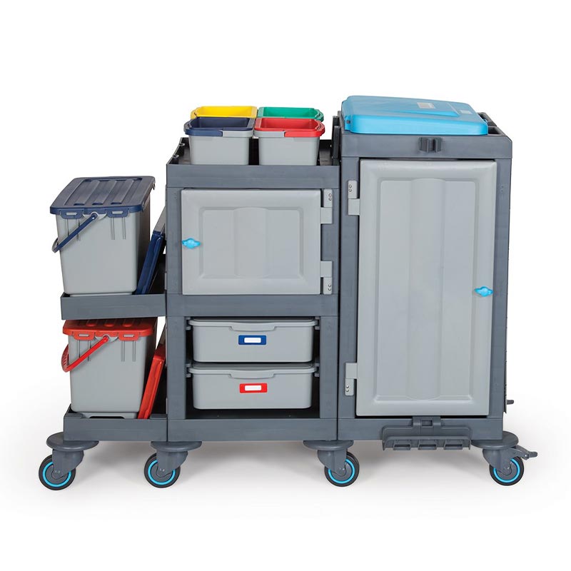 Fantom Temizlik Arabasi Kova 3366 Takimli Procart Cekmeceli