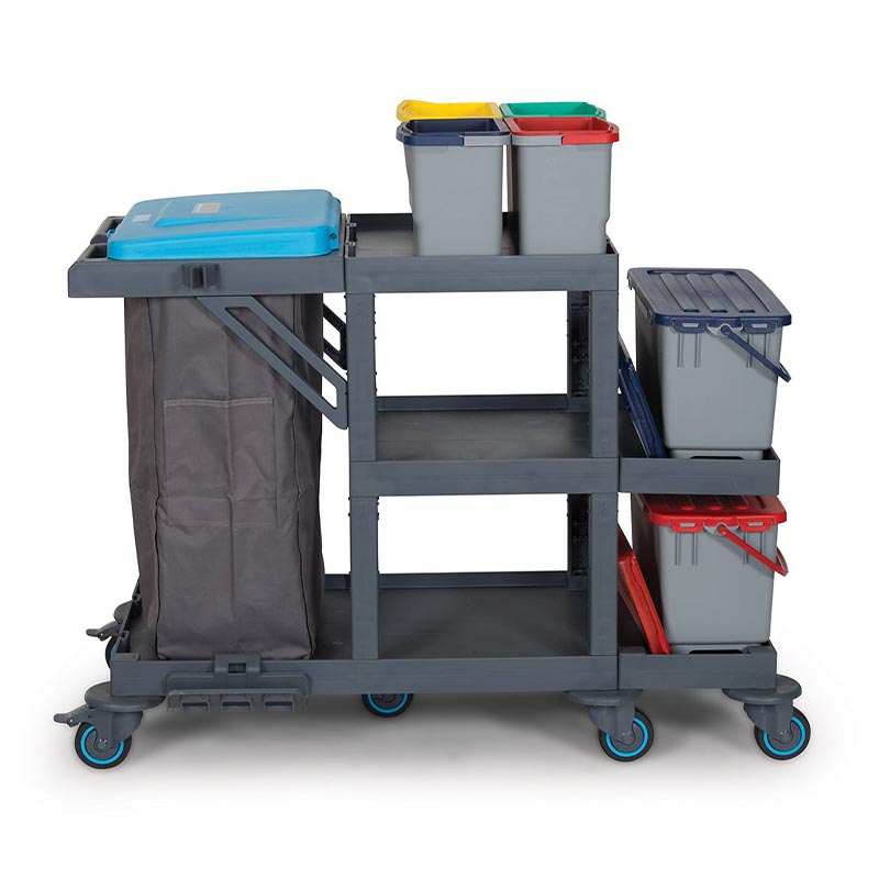 Fantom Kova Takimli Temizlik Arabasi 337 Cop Bolmeli Procart