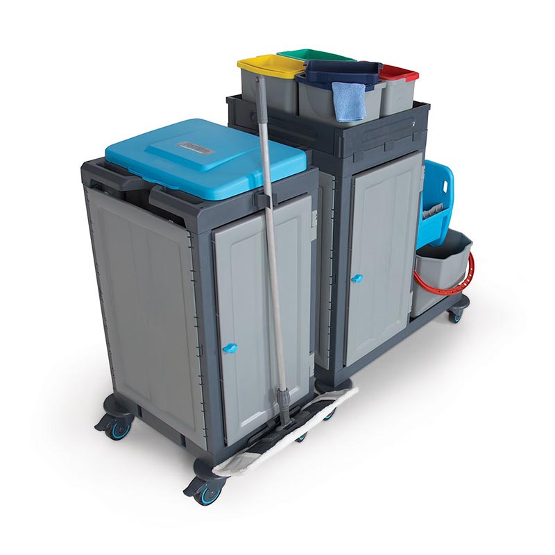 Fantom Procart 381SP Dolaplı ve Kova Takımlı Temizlik Arabası — Fantom — Görsel 3