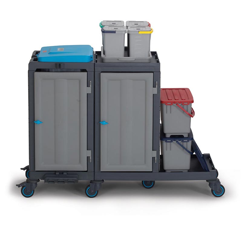 Fantom Cekmeceli Ve Aksesuar Takimli 384 Temizlik Arabasi Procart