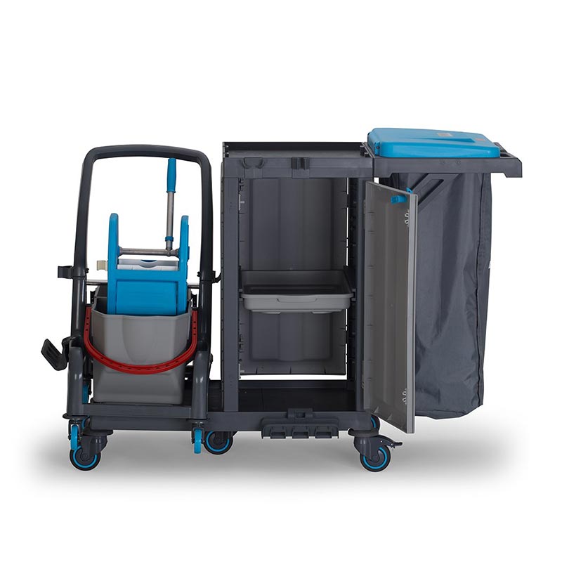 Fantom Dolapli Ayrilabilir Temizlik Arabasi 73121 Pres Kovali Procart