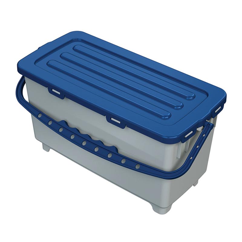 Fantom Procart KOV 546K Kapaklı Sızdırmaz Mop Kovası, Mavi, 22 L — Fantom