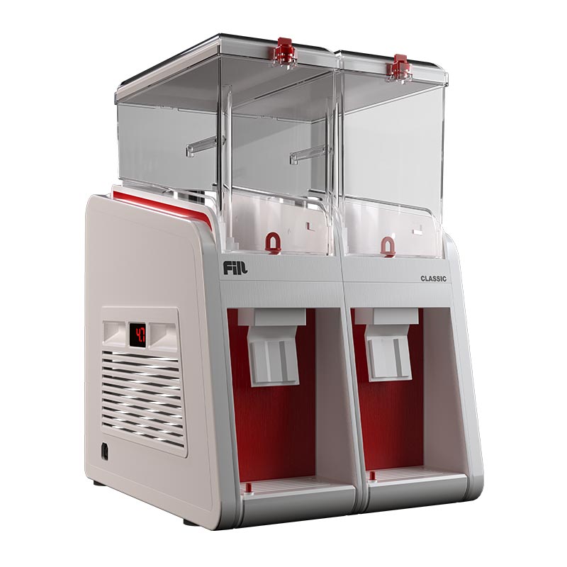Fill Fiskiyeli Soguk Beyaz ıcecek Dispenseri 2x19 L C2 Kirmizi Classic K1