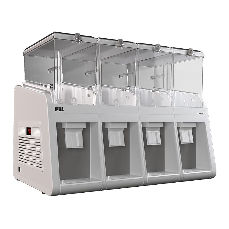 Fill G1 Fiskiyeli Soguk ıcecek Dispenseri 4x19 L C4 Classic Beyaz Gri